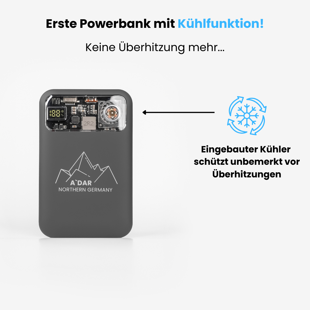 IceCharge – Magnetic Power Bank with Integrated Cooling